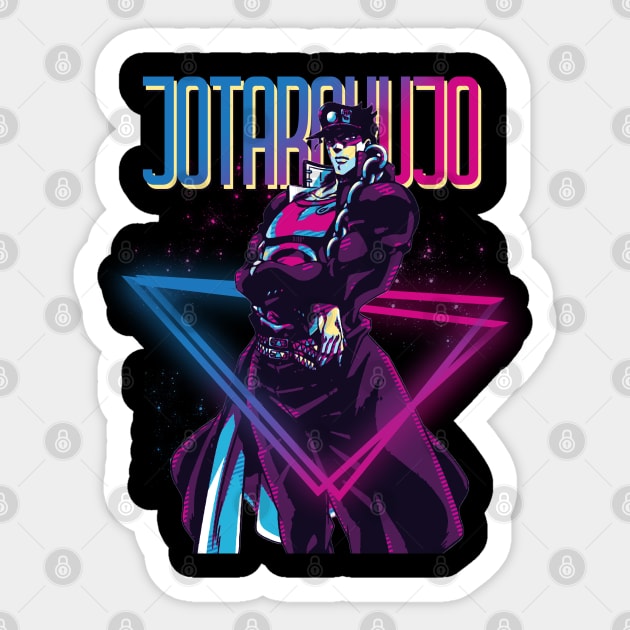 jotaro Sticker by Retrostyle